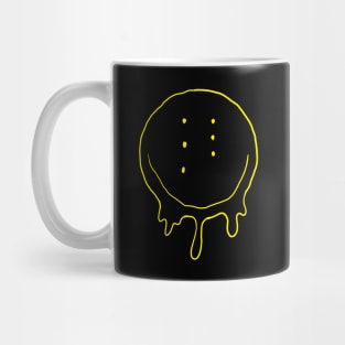 Drippy Six-Eyed Smiley Face Mug